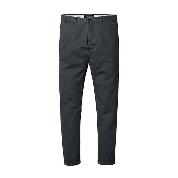 SIMWOOD 2019 Summer Autumn New Casual Pants Men  Cotton Slim Fit Chinos Fashion Trousers Male Brand Clothing Plus Size