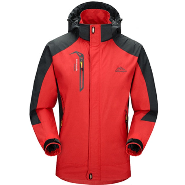 Mountainskin 5XL Men's Jackets Waterproof Spring Hooded Coats Men Women Outerwear Army Solid Casual Brand Male Clothing,SA153